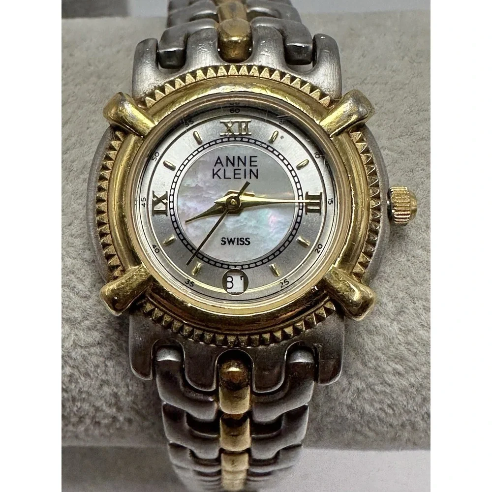 Anne Klein 12/6159 New Battery Ladies MOP Watch 26MM‎ 6